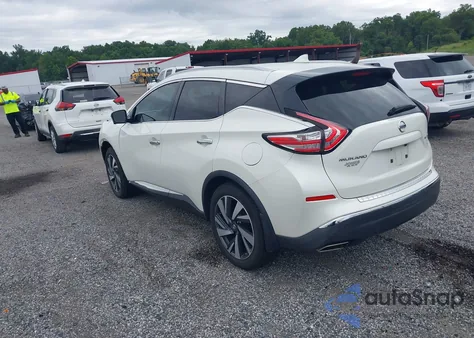 2017 Nissan Murano Platinum z USA, uszkodzony, nr VIN 5N1AZ2MH3HN175004